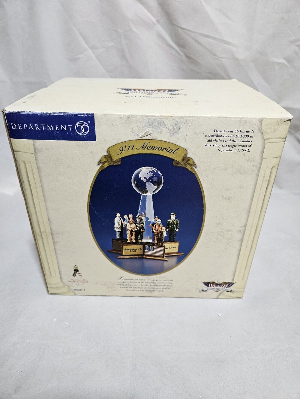 Department 56 9/11 Memorial SKU 56.57712 Retired Vintage